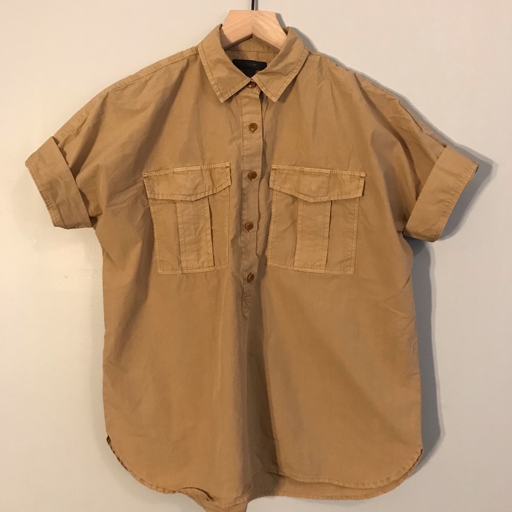 J. Crew Safari Popover Shirt